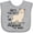 AC-Heather Grey, variant on Inktastic Gigi's You Say Alpaca My Bags Boys or Girls Baby Bib
