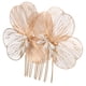 thumbnail image 4 of KAKOWELY Peineta lateral para el cabello, horquilla para novia, flor, peineta decorativa, accesorio para el cabello, 4 of 4