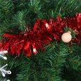 thumbnail image 6 of Red Tinsel Garland Christmas Tree Decorations Wedding Birthday Party Supplies for 16.5 FEET Long, 6 of 6
