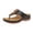 Black, variant on Sandals Women Beaded Embellished Thong Style Low Wedge Slip On Slides Bohemian Footwear For Summer Outdoor Casual Wear