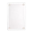 thumbnail image 2 of Acrylic Fridge Magnetic Photo Frame Scalloped, Double Sided Picture Frame, Magnet Picture Frames for Fridge Suit , Frames for Fridge/Locker/ Home/ Kitchen /Office , White 1Pc, 3.9 x 2.7 Inch, 2 of 7