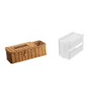 thumbnail image 1 of Estuche para pañuelos de escritorio,Caja de pañuelos faciales de papel retro de madera,estuche de pañuelos,Caja de almacenamiento de papel higiénico de pared,Toallero de papel higiénico, 1 of 8