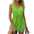 thumbnail image 3 of Tbopshirt Tank tops for Women,Womens tops,Fashion Women's Summer V-Neck Sleeveless Casual Tank Blouse,T-shirt Vest Tee Blouse,Womens Fashion, 3 of 9