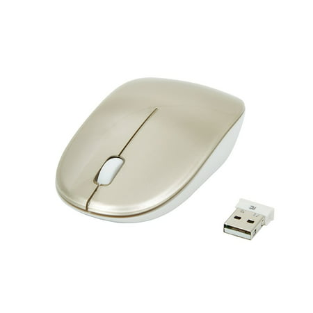 Staples Wireless Optical Mouse Gold 2805661 (Best Wireless Mouse Brand)