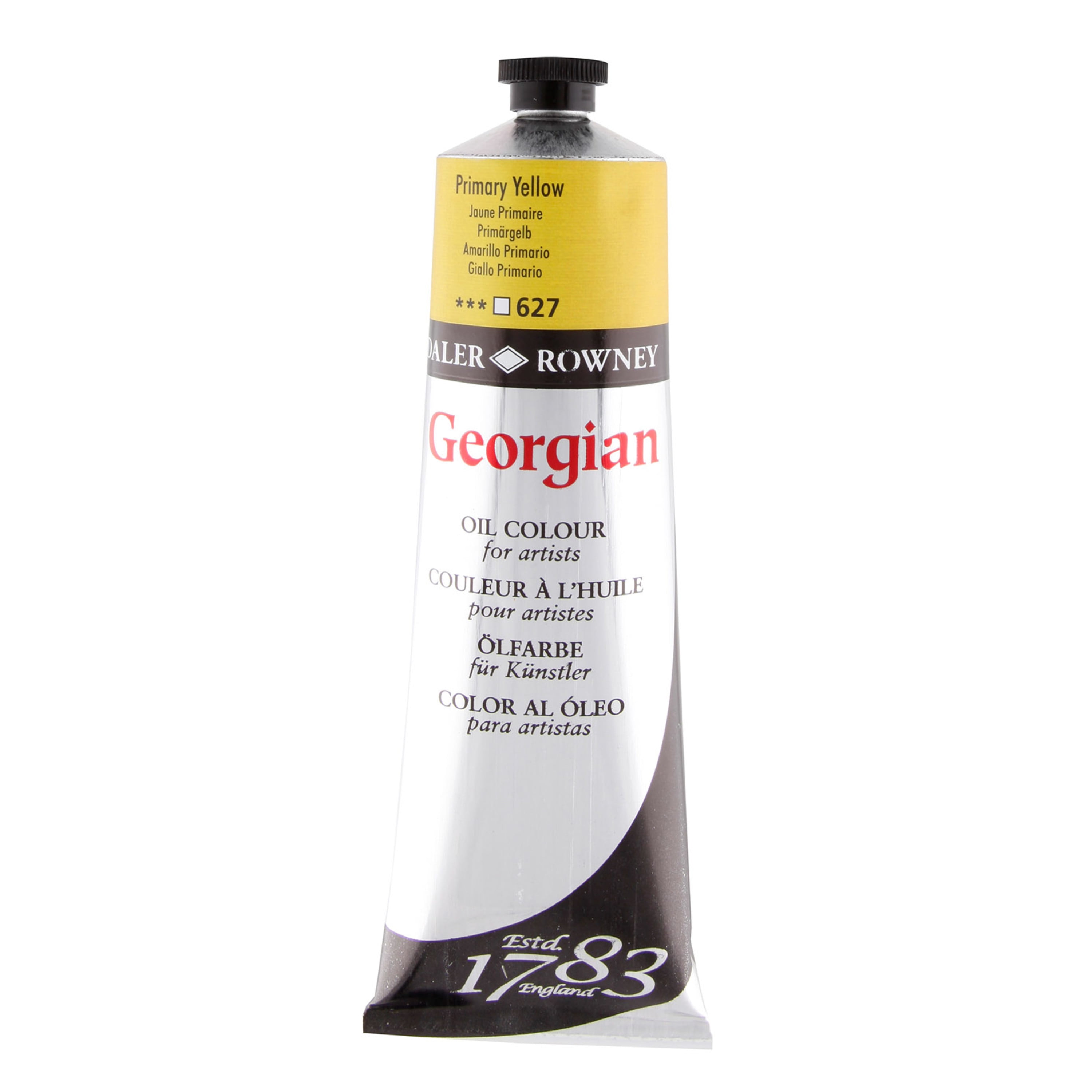 Daler-Rowney Georgian Oil Color, 225ml Tube, Chrome Lemon - Walmart.com ...