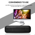 thumbnail image 1 of Loudspeaker,Wired Usb Stereo Sound Audio Pc Player Sound Bar Pc Tablet Laptop Channel Player Sound Computer Wired Sound O Pc Qahm Koeb Wired U-sb Stereo Mewmewcat Stereo O Channel, 1 of 6