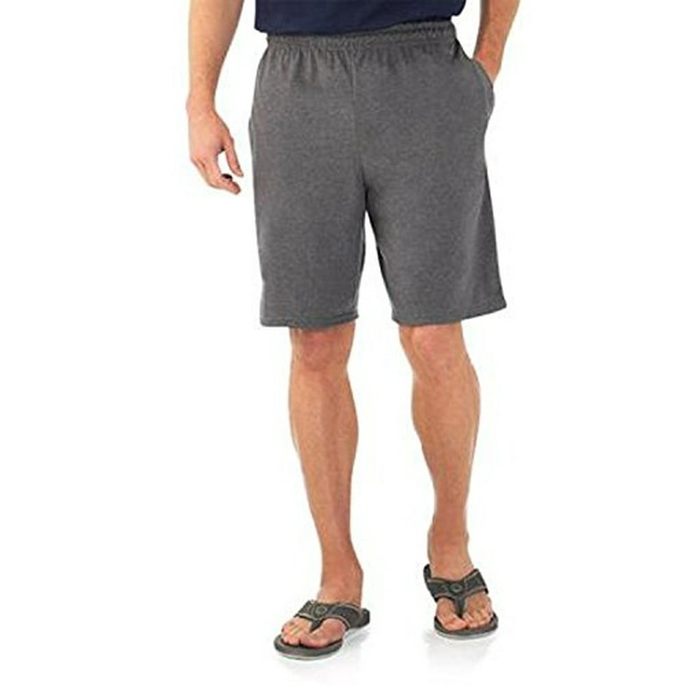 Fruit of the Loom - Men's Knit Short (X-Large, Charcoal Grey) - Walmart ...