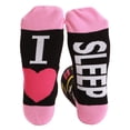 thumbnail image 2 of Just Love Womens Novelty Socks 6986-10713-OS (I Heart Sleep - Pink), 2 of 2