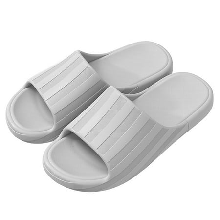 

Fandiiiii Couples Women Men Solid Shower Room Home Non Slip Breathable Massage Soft Sole Quick Drying Slipper Comfortable Flat Shoes Mens Slippers 13 Narrow