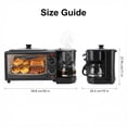 thumbnail image 4 of TAZTIR Tabletop Oven Black Commercial, 4 of 9