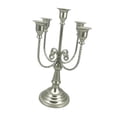thumbnail image 2 of Candelabro Candelabro con 5 Brazos Adorno de Escritorio Centro de Mesa Decorativo Tradicional para Decoración Festiva de Fiesta Resistente 20cmx30cm, 2 of 9