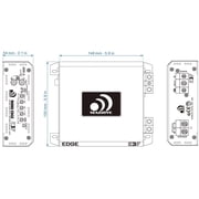 Massive Audio E3F 1500 Watts Class D Monoblock Vehicle Audio Amplifier