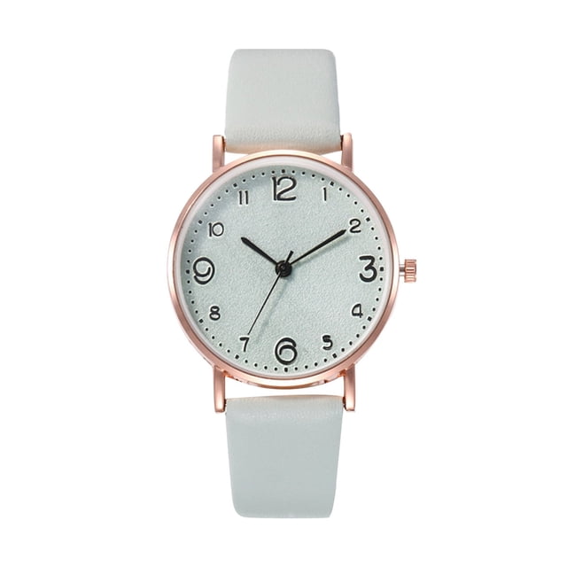Ladies Watch Clock Silicone Strap Fashion Ladies Watch Quartz Watch Men's Watch