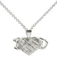 thumbnail image 1 of Sterling Silver I Love You Pendentif Collier, 18", 1 of 1