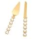 thumbnail image 1 of Juego de 2 cuchillos para servir tartas de celebración, espátula, herramienta para hornear, pala para tartas, mantequilla D, 1 of 9
