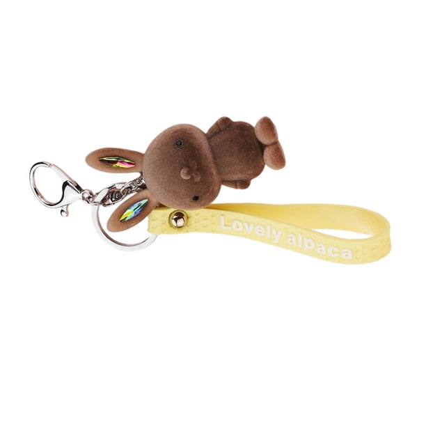 Llavero de animal Minnieouse para niñas bolso de hombro decoración colgante estilo dibujos animados