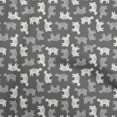 thumbnail image 1 of oneOone Polyester Spandex Gray Fabric Animal Sewing Craft Projects Fabric Prints By Yard 56 Inch Wide, 1 of 5