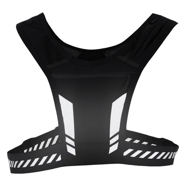 Yuarrent Chaleco reflectante para correr con bolsillo para teléfono Ligero para hombres Correr Senderismo Type2 NO2