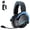 Black blue, variant on 2.4GHz Wireless Gaming Headset for PS5, PS4, Switch, PC, Bluetooth 6.0 over Ear Gaming Headphones with Detachable Mic, HD Stereo Sound, 50mm Drivers, LED Digital Display, RGB Lighting, 100H Playtime
