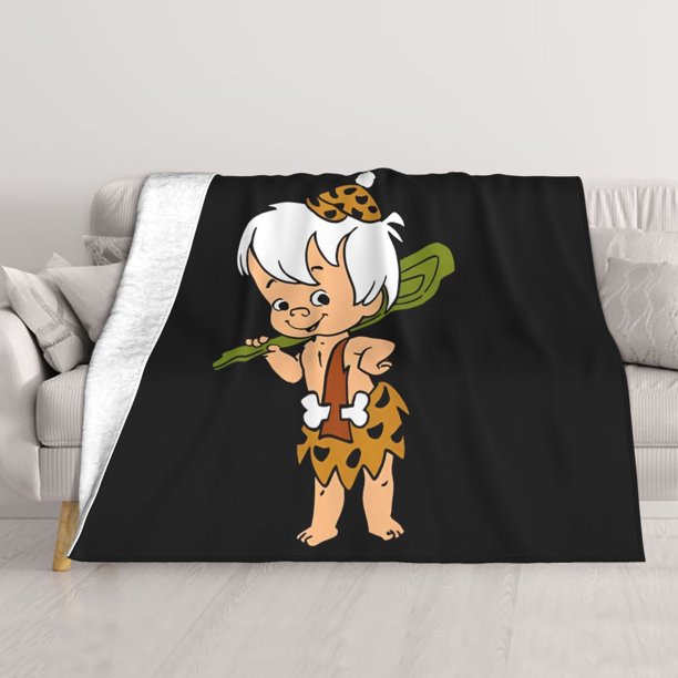Manta de aire acondicionado de Los Picapiedra, manta de felpa de franela suave, manta de cama, manta de sofá para adolescentes, niños, niñas, niños, hombres, mujeres