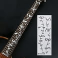 thumbnail image 6 of Tree Of Life Guitar Bass Inlay Sticker Fretboard DIY Decoration Markers Silver, 6 of 9