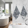 thumbnail image 7 of GZHJMY Christmas Branches Cotton Hand Towel Set of 2, Highly Absorbent Soft Fingertip Towels for Bathroom Kitchen Hotel Gym Spa, 16 x 28 Inch Washcloths, 7 of 7
