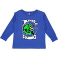 thumbnail image 3 of Inktastic I'd Rather Be Fishing Boys or Girls Long Sleeve Toddler T-Shirt, 3 of 5