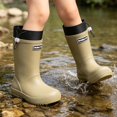thumbnail image 6 of HAYIMI Kids Cartoon Rainboots Waterproof Round Toe Rain Boots For Outdoor Play Lightweight Rubber Rain Boots Boys Girls With Traction Sole Educational Camping Adventure Footwear Stylish Shoes, 6 of 6