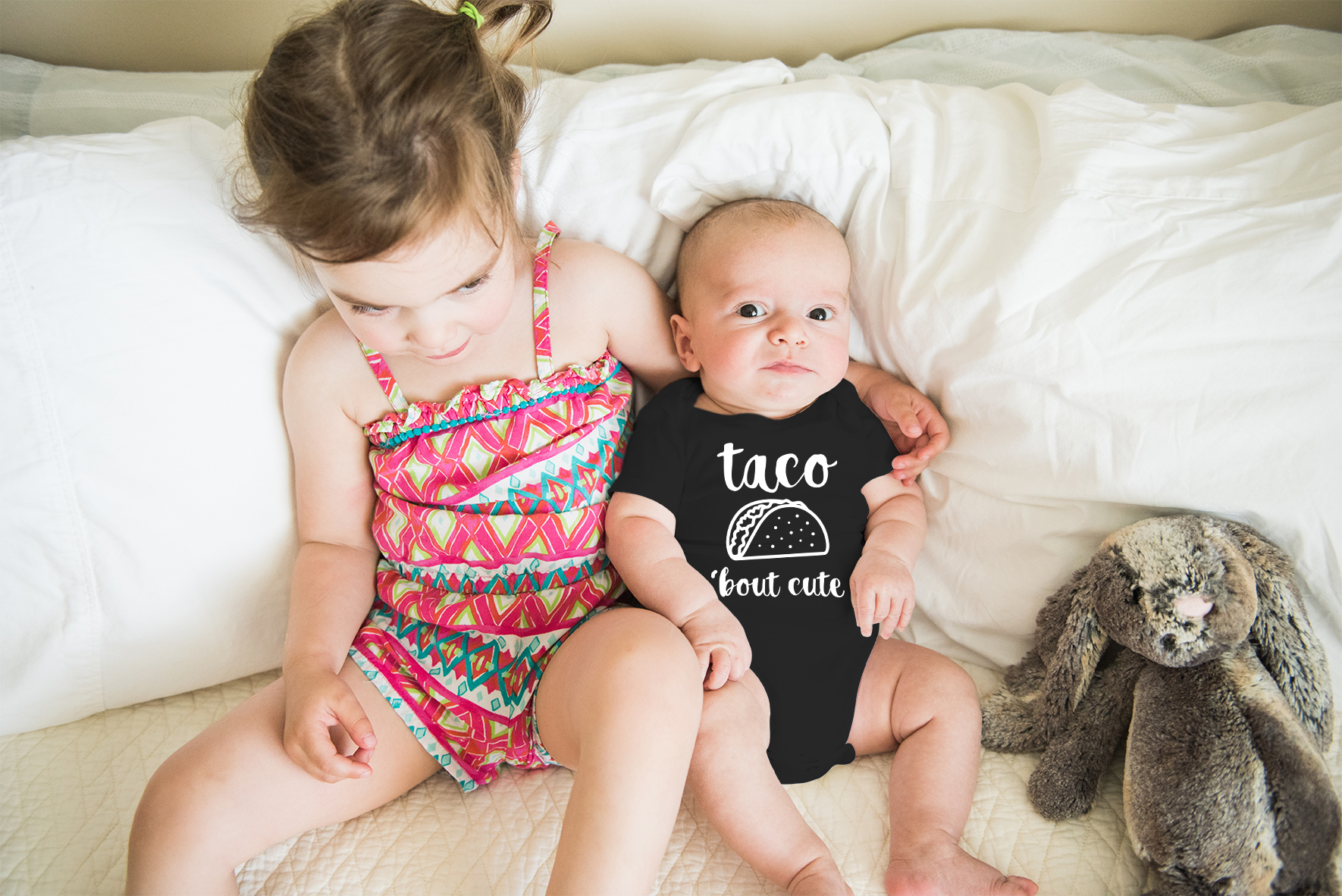 Taco 'Bout Cute - Funny Lil Adorable Tacos Mexican Food Lover - Cute One-Piece Infant Baby Bodysuit - image 4 of 4