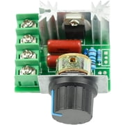 CHANCS PWM AC Motor Speed Controller Input 220V Output 50V-220V AC Controller Adjustable Driver Switch 2PCS