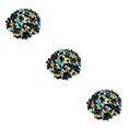 thumbnail image 3 of Wisewang 500pcs/set Automotive Rivets Universal Fastener Car Bumper Clips Light Sufficient Push Pin Kit Wear-resistant Vehicular 3Set, 3 of 6