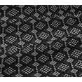 thumbnail image 4 of oneOone Cotton Jersey Black Fabric Geometric Bandhani Sewing Craft Projects Fabric Prints By Yard 58 Inch Wide, 4 of 4