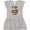 AC-Heather Grey, variant on Inktastic Pi Day 3.14 Girls Toddler Dress