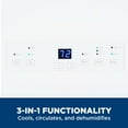 GE 6,100 BTU 3in1 Portable Air Conditioner, Dehumidifier and Fan for
