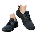 thumbnail image 4 of Yindaity Mesh Barefoot Shoes Women Women's Barefoot & Minimalist Shoe | Zero Drop Sole | Trail Runner Clouds Women Shoes Black,11.5, 4 of 9