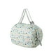 thumbnail image 1 of Toystoory Bolsas de almacenamiento plegables para viaje, bolsa de compras ligera inteligente para viaje, bolso de playa Almacenamiento y organización del hogar flor azul, 1 of 6