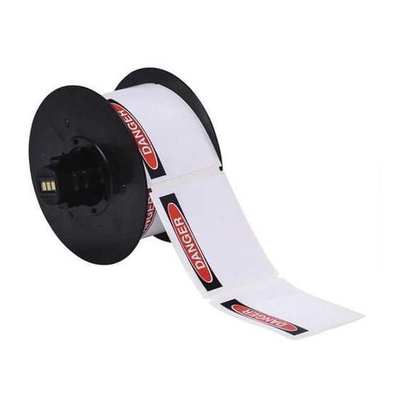 Brady Label, Red/Black/White, Labels/Roll: 175 B30-25-595-OSHADA