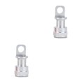 thumbnail image 4 of Becaristey Foldable Pedal Quick Release Holder Buckle Portable Modification Adaptor Supply Replacement for Brompton Silver 2Set, 4 of 6