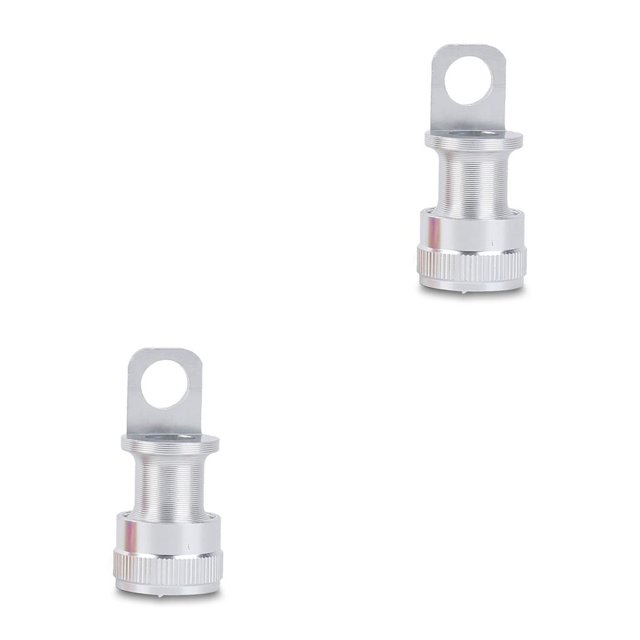 Greeniant Adaptador de modificación de hebilla de liberación rápida de pedal de bicicleta plegable plateado Plata 2piezas Greeniant CBP329836