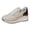 White, variant on Pandaie Wedge Sneakers for Women Fashion Non Slip Platform Tennis Shoes High Heel Suede Lace up Sneaker Dressy Casual Chunky Wedges Walking Shoe AG 12