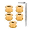 thumbnail image 1 of Vis à Disque de Vélo, Vis à Disque de Vélo, 5Pcs Antirouille pour Simple Double Triple Vitesse, 1 of 8