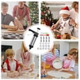 thumbnail image 3 of Juego Prensa para Galletas, Kit para Cocinar y Hacer Moldes, Herramienta para Hornear con Prensa para Galletas Spritz con 13 Discos y 8 Boquillas para Glaseado Hornear en Casa, 3 of 5