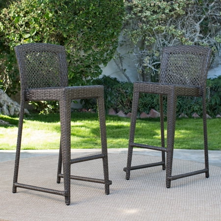 C Coast Brisbane All Weather Wicker Balcony Bar Stool Set Of 2 C Coast Brisbane All Weather Wicker Balcony Bar Stool Set Of 2
