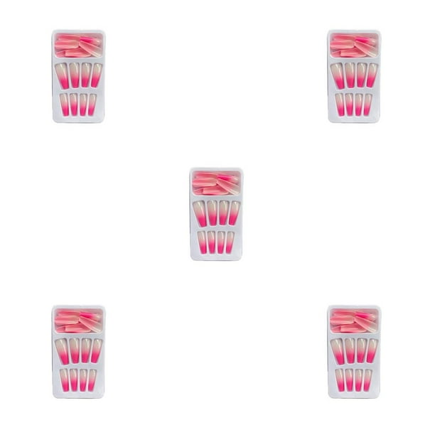 Juego de prensa de uñas Jumpingount tipo 2 tipo 11 con Pegamento 2g y gelatina 24 piezas