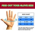 thumbnail image 7 of GEARONIC TM Cycling half Finger Mountain Bicycle Men Women Gel Pad Anti-slip Breathable Outdoor Sports Shock-absorbing Riding Biking Cycle Gloves - Blue M, 7 of 7