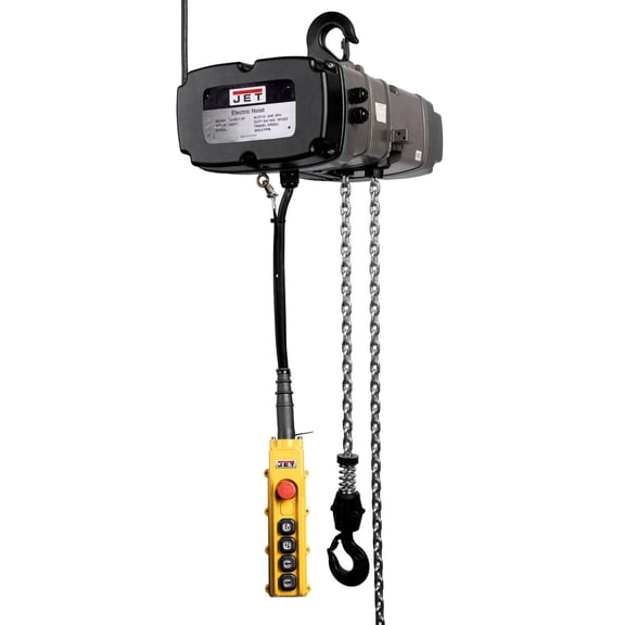 Jet 3 Ton Electric Chain Hoist 15 Ft. Lift