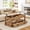 light Brown, variant on GUNAITO Lift Top Coffee Table with 2 drawers, Light Brown Wooden Convertible Coffee Table with Storage for Living Room, center Table, 42"