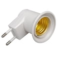 thumbnail image 4 of Lamp Base E27 LED Light Male Socket to EU Type Plug Adapter Converter for Bulb Holder with ON/OFF Button, 4 of 6