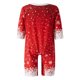 thumbnail image 4 of Pijamas navideños Fiomva para la familia, pijamas a juego de Papá Noel, pijamas de Navidad para bebés, niños, mascotas y adultos., 4 of 5