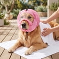 thumbnail image 5 of Transparent Dog Bath Cap – Waterproof Ear Protector for Swimming & Shower, Adjustable Elastic Fit Keeps Ears Dry, Soft Comfort Head Cover for Small to Large Breeds, 5 of 6